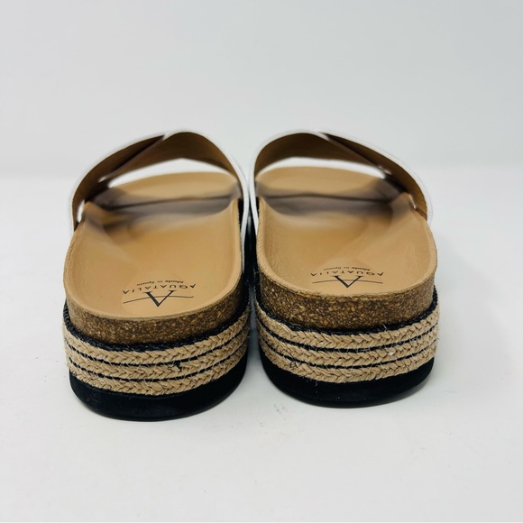 AQUATALIA ARIANA CROC EMBOSSED SANDALS SZ8 - Picture 7 of 10